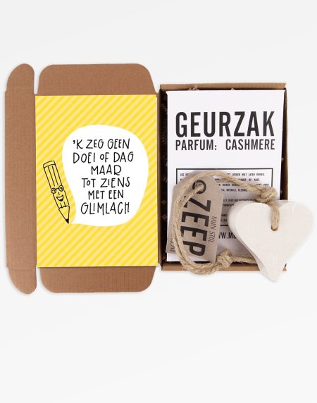Tot ziens met een Glimlach - Brievenbus Pakketje