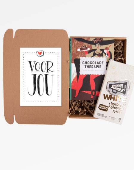 Chocolade Therapie in een Brievenbus Pakketje