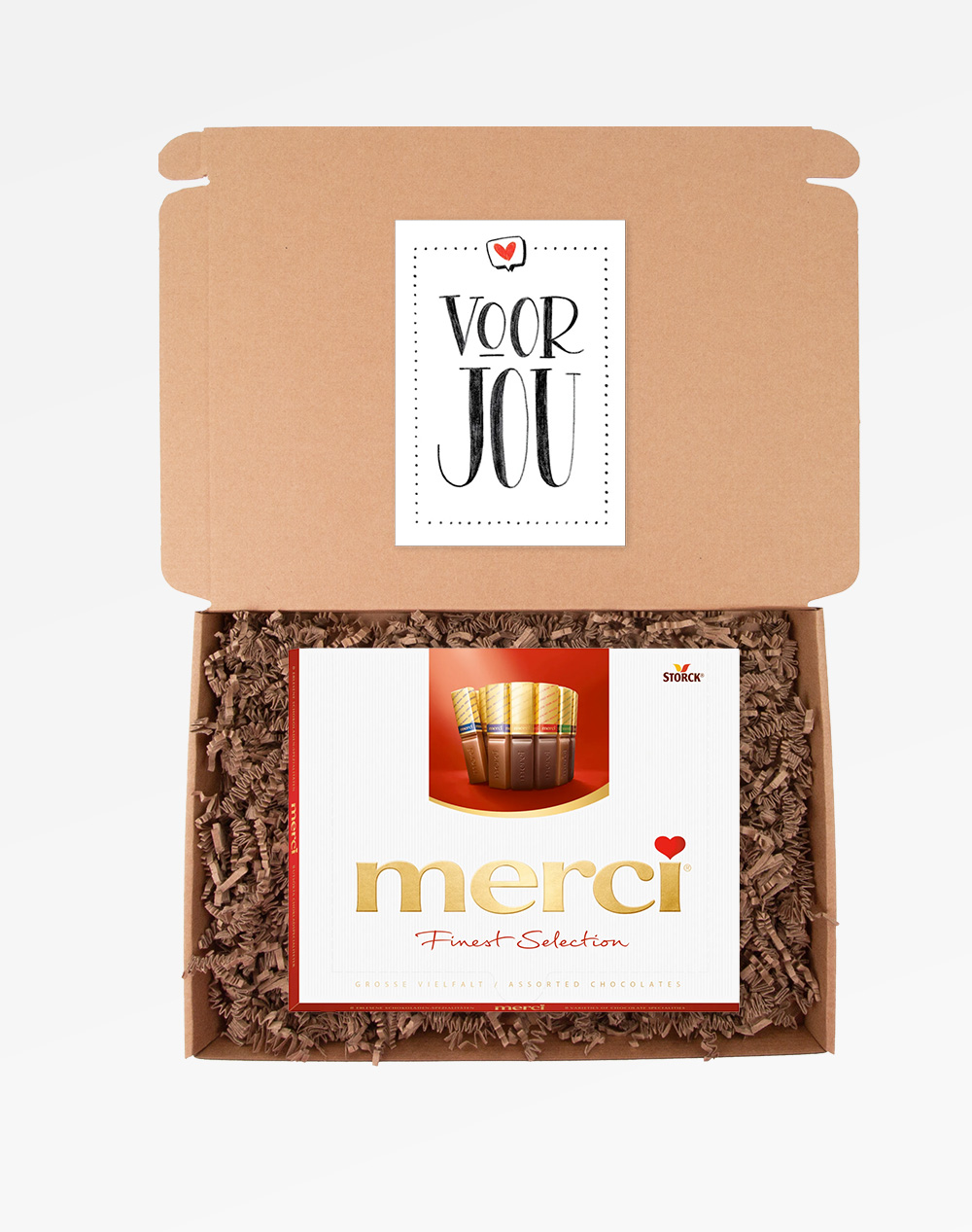 Merci - Voor Jou - Brievenbus Pakketje